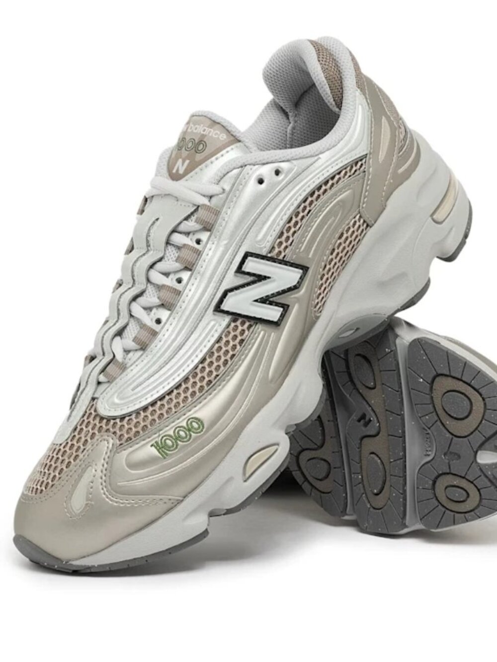 Women's New Balance 1000 Classic Sneakers Shoes - Brown Grey M1000N